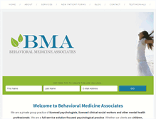 Tablet Screenshot of bma-counseling-chicago.com